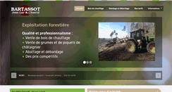 Desktop Screenshot of bois-de-chauffage-bartassot.com